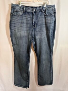 Judy Blue Los Angeles Boot Cut Jeans Plus Size 22W Medium Wash Stretch